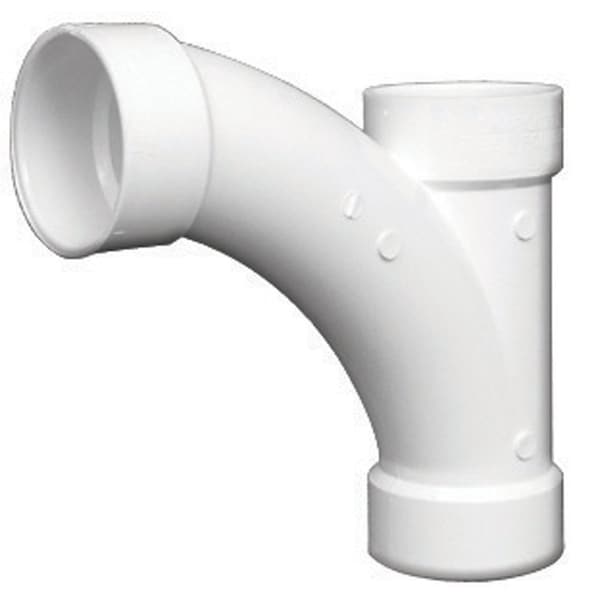 Charlotte Pipe And Foundry Charlotte Pipe Schedule 40 2 in. Hub X 2 in. D Hub PVC Long Turn Wye 1 pk PVC005010800 - main